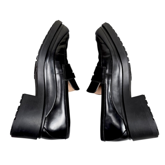 Cole Haan Womens Westerly Black Leather Loafers Shoe Size 9 - Picture 6 of 10